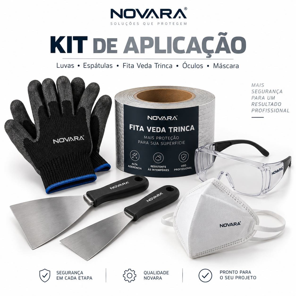 🚨 KIT COMPLETO 5 CORES – LEVE TODOS OS SPRAYS VEDATUDO IMPERMEABILIZANTE 400ML + LUVAS, ESPÁTULA E FITA VEDA TRINCA 🔥