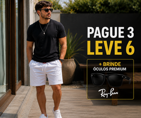 🚨[LEVE 6, PAGUE 3] KIT 6 SHORTS MAURICINHO HUGO BOSS + ÓCULOS DE BRINDE 🎁 !! QUEIMA DE ESTOQUE RESTAM APENAS 20 UNIDADES 🔥🔥