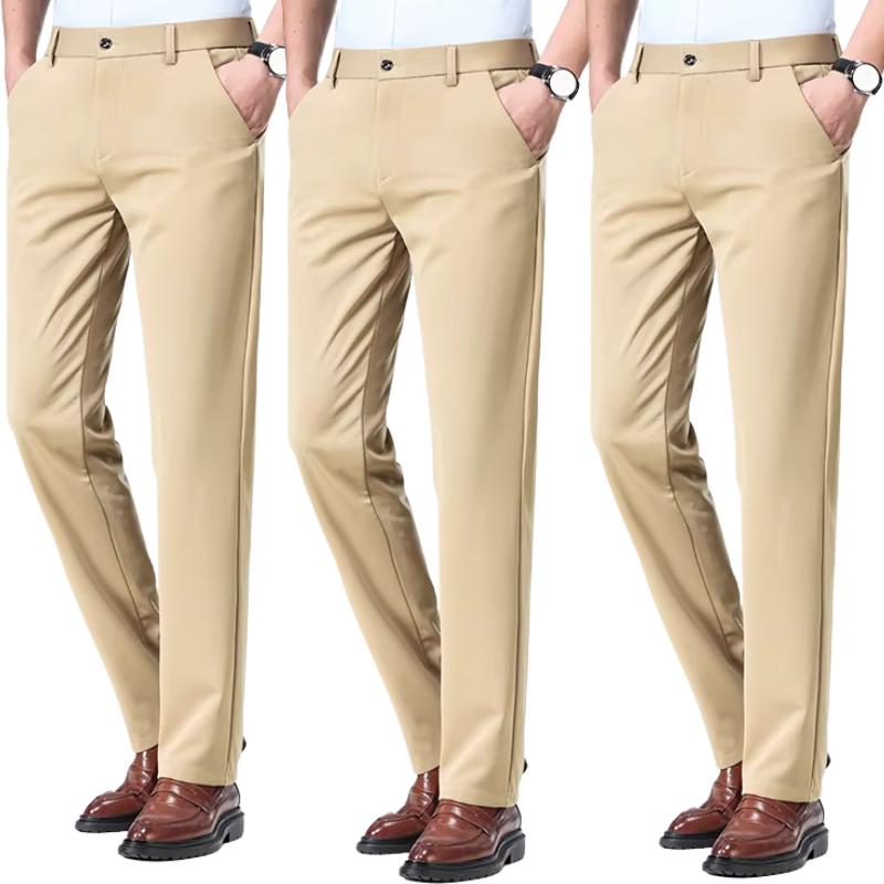 COMPRE 2  LEVE 3 |  Calça Social Clássica Alfaiataria + Cinto de Brinde