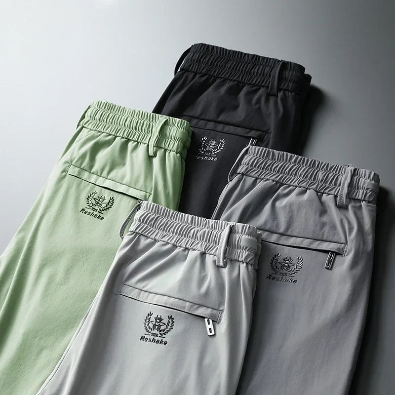Calça Masculina em Seda Gelo e Poliéster [COMPRE 2 LEVE 3]