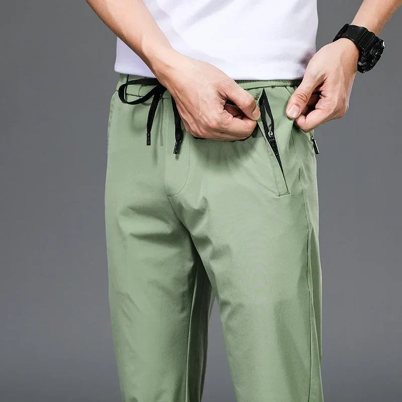 Calça Masculina em Seda Gelo e Poliéster [COMPRE 2 LEVE 3]