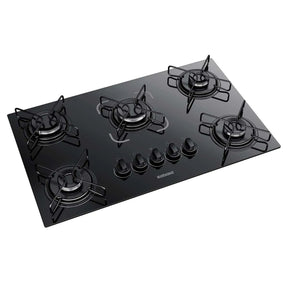 Cooktop 5 Bocas a Gás GLP Itatiaia Preto Electra Plus + BRINDE EXCLUSIVO - ULTIMAS UNIDADES 🚨