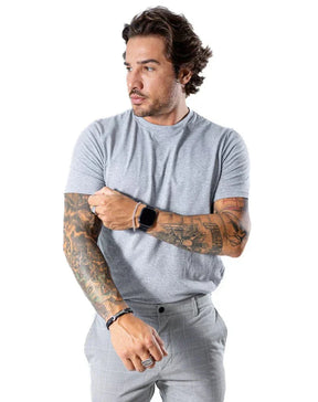Kit com 2 Camisetas Cotton Tech Elastic