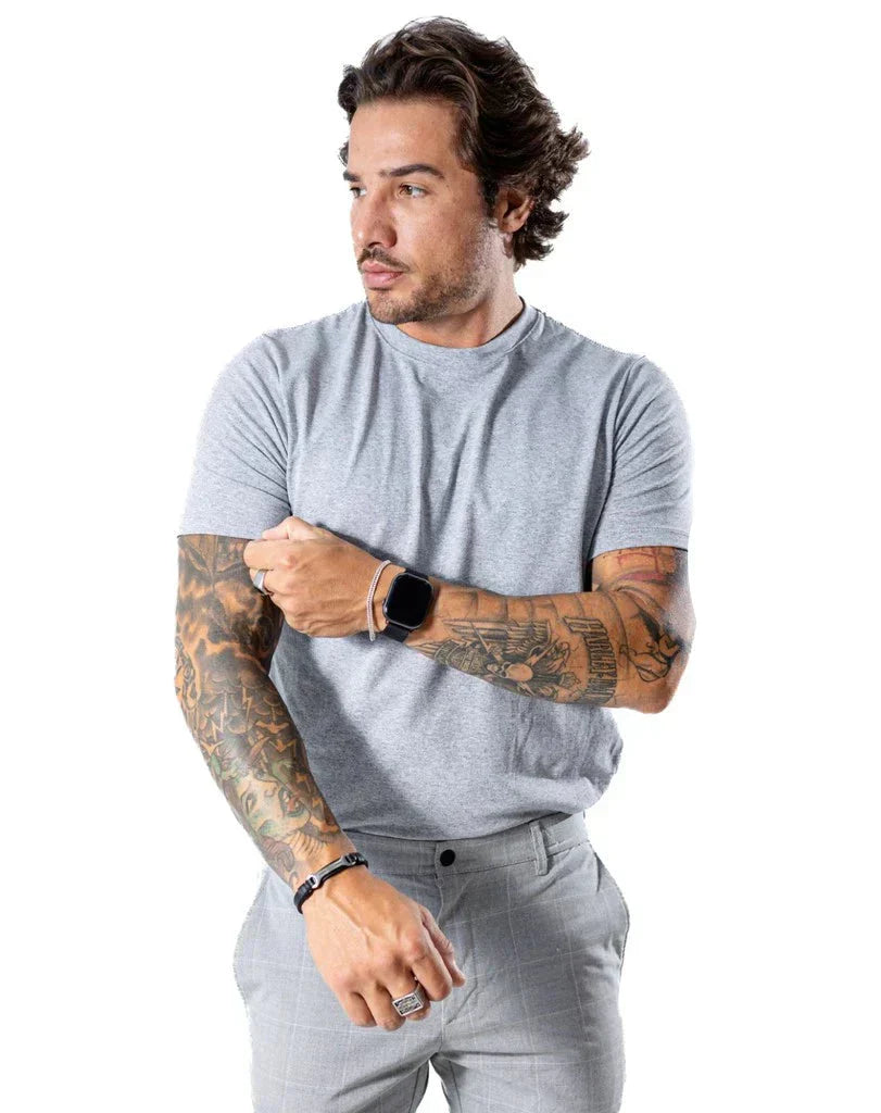 Kit com 2 Camisetas Cotton Tech Elastic