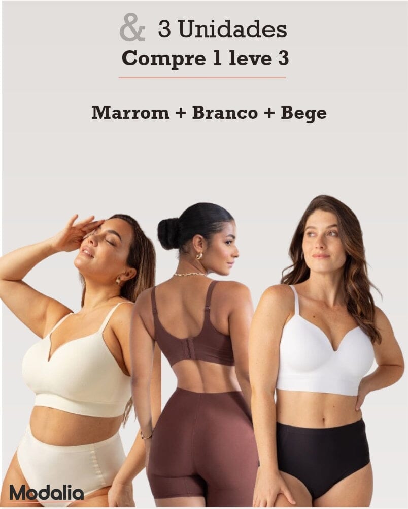 Sutiã Modelador Libelle [Compre 1 Leve 3]