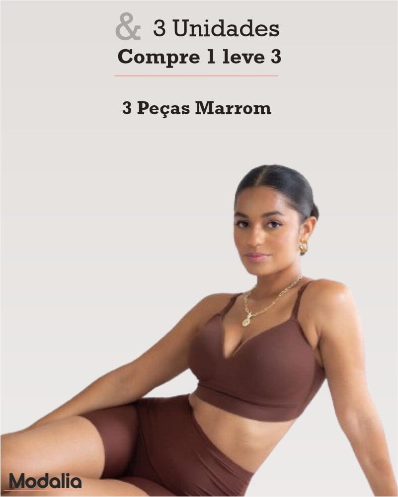 Sutiã Modelador Libelle [Compre 1 Leve 3]